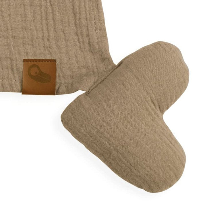 HERZ dou dou Kuscheltier mit Schnullerhalter