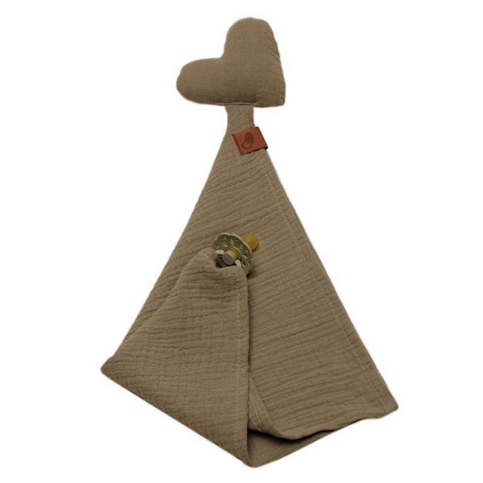 HERZ dou dou Kuscheltier mit Schnullerhalter