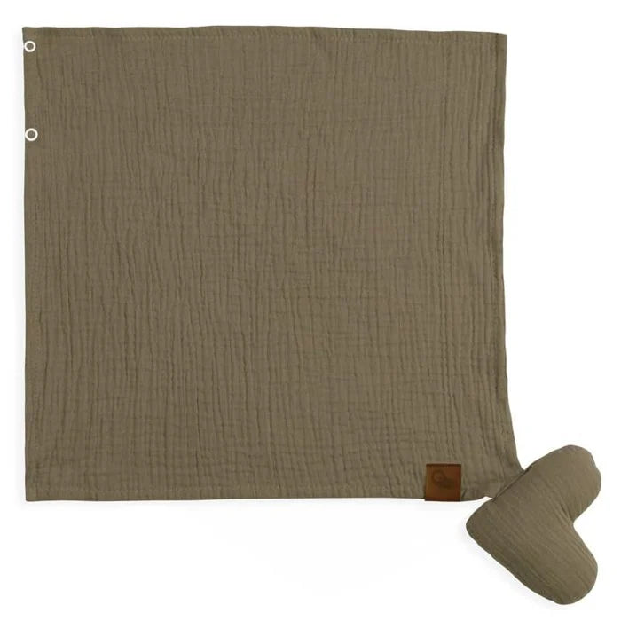 HERZ dou dou Kuscheltier mit Schnullerhalter