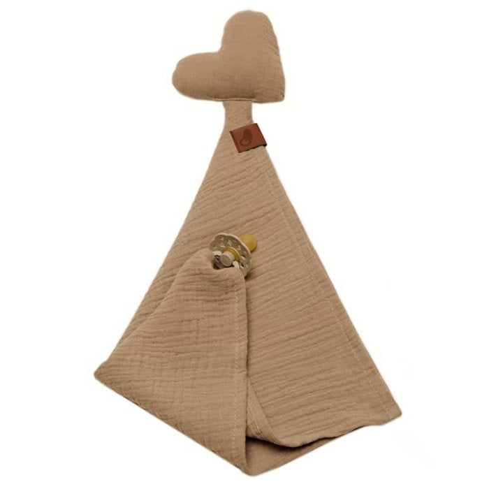 HERZ dou dou Kuscheltier mit Schnullerhalter